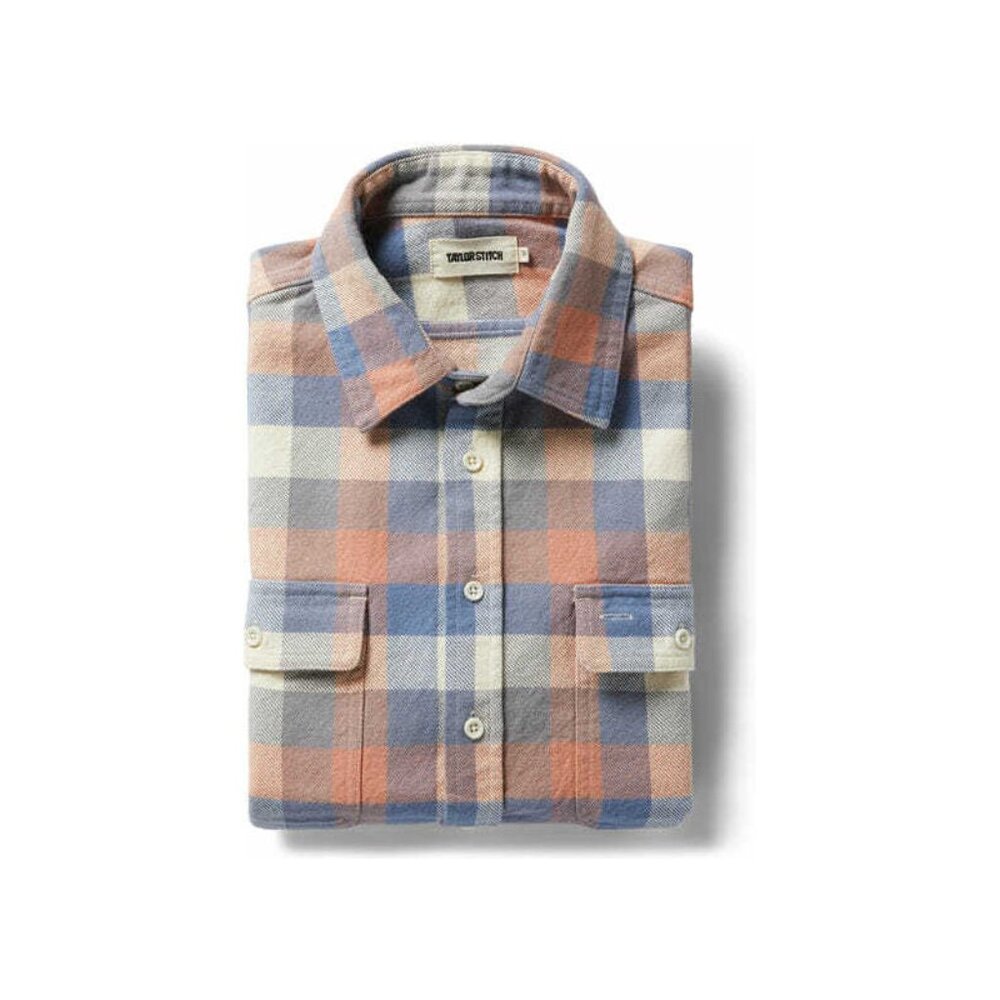 The Ledge Shirt by Taylor Stitch in Dusk Check